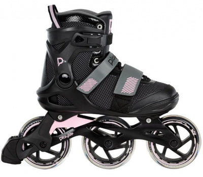 Playlife - Fitness GT 110 inline skates 80A zwart roze maat 38