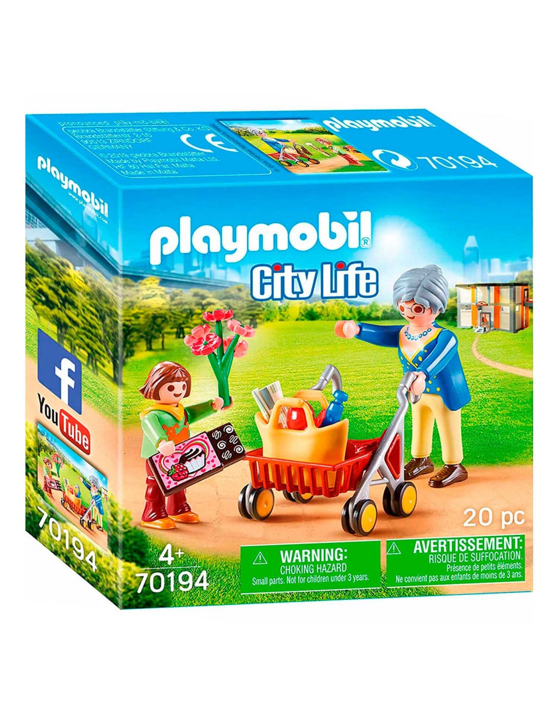 playmobil city life oma met rollator