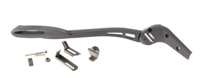 Pletscher esge zijstandaard multi zoom verstelbaar, zwart - kaart