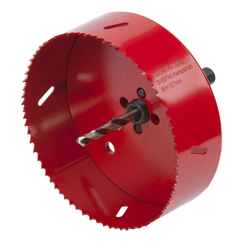 Wolfcraft bi-metalen gatenzaag | bim | ø127mm | 1 stuk - 5495000