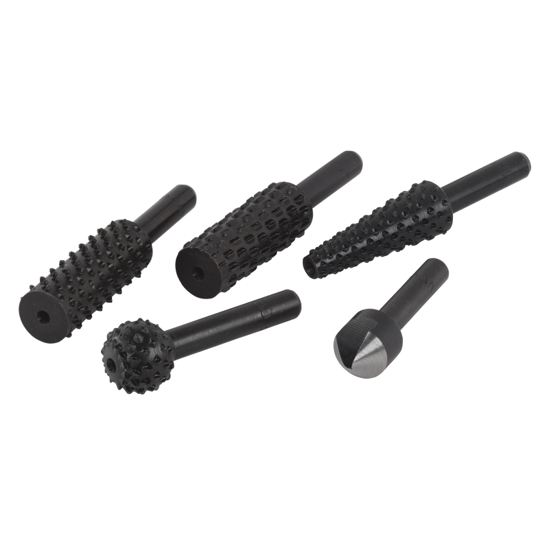 Wolfcraft set raspen verzinkboren | 5-delig | 1 set - 2540000