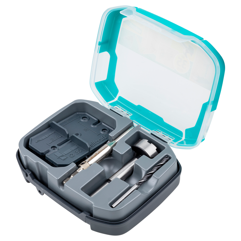 Wolfcraft scharniergatset | ø35mm | 5-delig | 1 set - 4656000