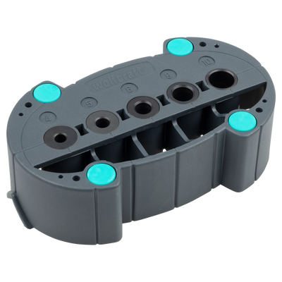Wolfcraft accumobiel | boorhulp | ø4, 5, 6, 8, 10mm | 1 stuk - 4685000