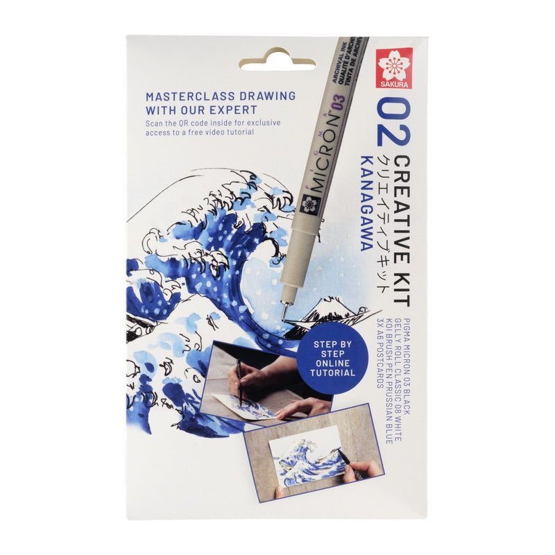 Sakura • creative kit grote golf van kanagawa
