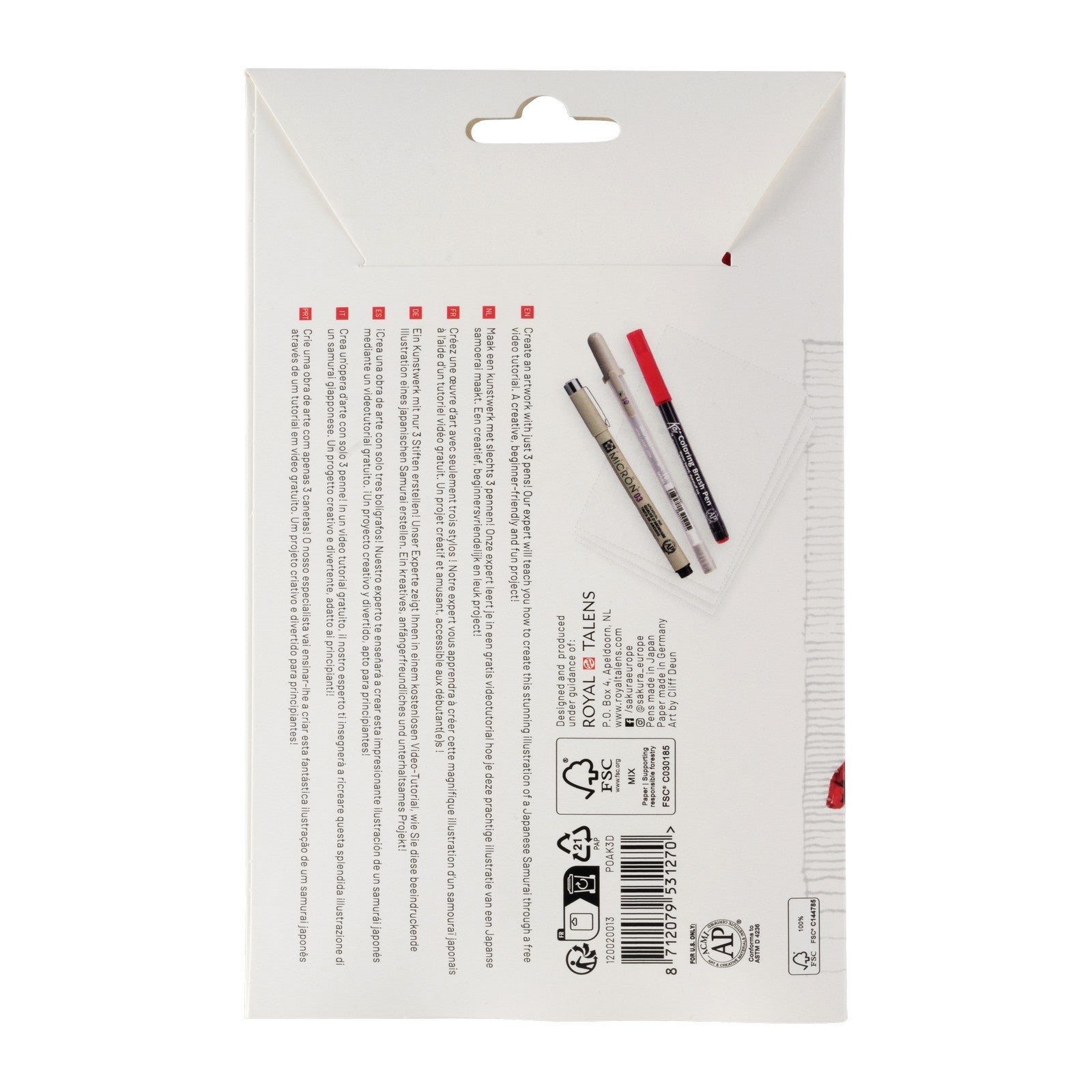 Sakura • creative kit samurai