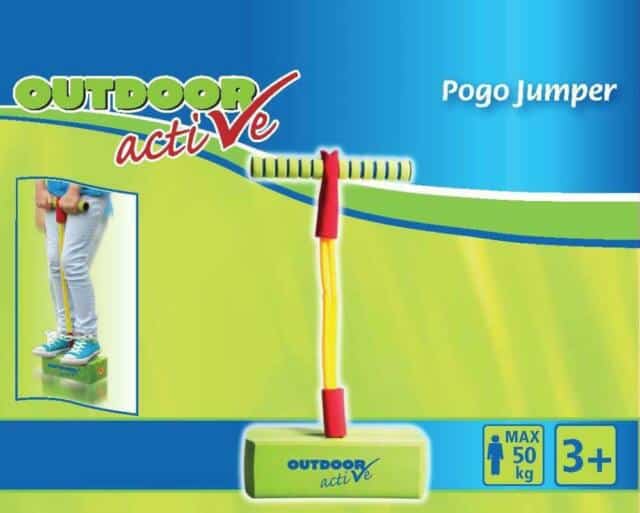 pogo jumper spring blok met handvat