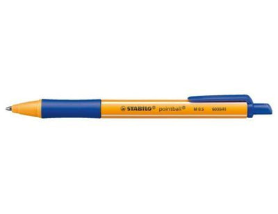 Stabilo pointball balpen - blauw
