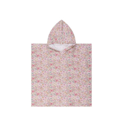 Blossom | meerkleurige hydrofiele strandponcho 50 x 50 cm