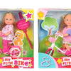 Diverse merken popje evi eerste fiets (2 ass.)