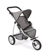 Bayer chic poppenbuggy jogging leon (jeans grijs) - afbeelding 1