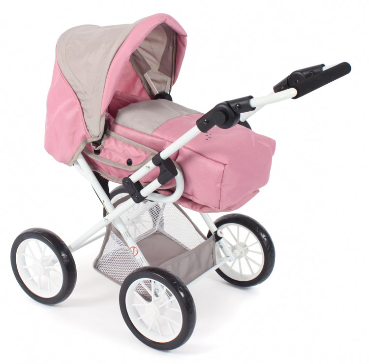 Bayer chic poppenwagen leni combi (roze taupe beer)