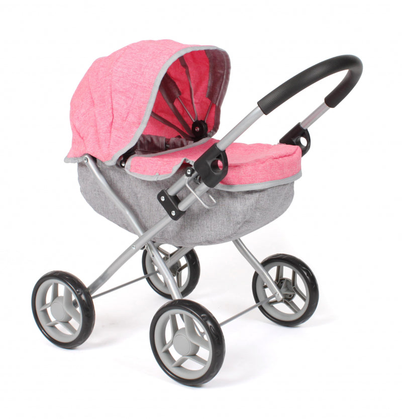 Bayer chic poppenwagen lilli (koraalroze)