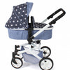 Bayer chic poppenwagen mika combi (navy sterren)