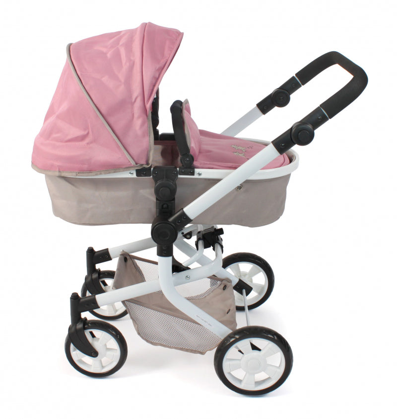 Bayer chic poppenwagen mika combi (roze taupe beer)