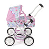 Bayer chic poppenwagen smarty (bloemen wit roze)