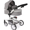 Bayer chic poppenwagen yolo combi (jeans grijs)