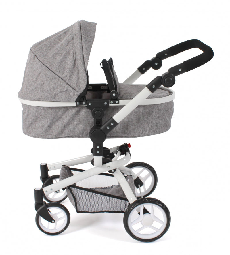 Bayer chic poppenwagen yolo combi (jeans grijs)