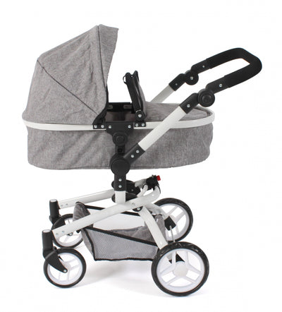 Bayer chic poppenwagen yolo combi (jeans grijs)