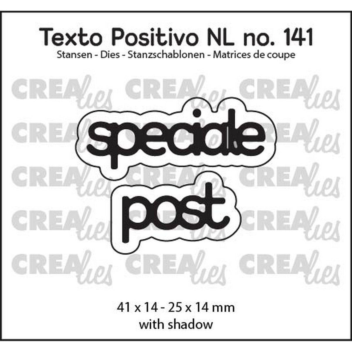 Crealies • texto positivo speciale post