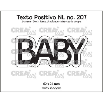 Crealies • texto positivo stans baby