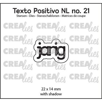 Crealies • texto positivo nl dies jarig