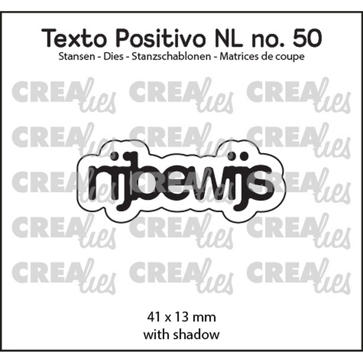Crealies • texto positivo nl dies rijbewijs