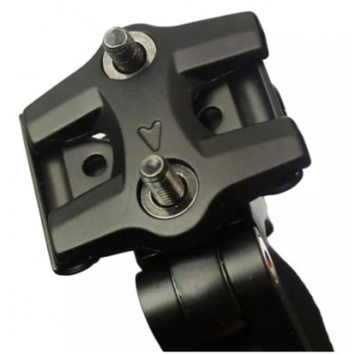 Zadelpen verend Post Moderne PM-705N2 ø27.2mm 350mm - zwart