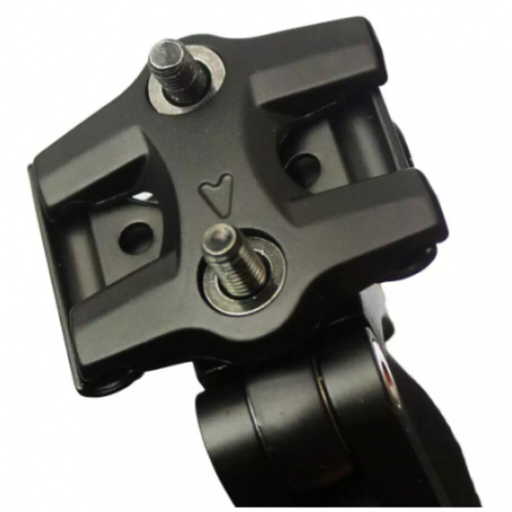 Zadelpen verend Post Moderne PM-705N2 ø27.2mm 350mm - zwart