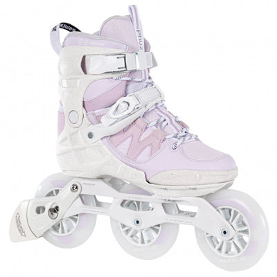 inline skates Phuzion Argon 110 softboot 83A wit roze mt 37