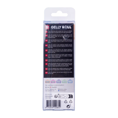 Sakura • gelly roll gel pen silver shadow set