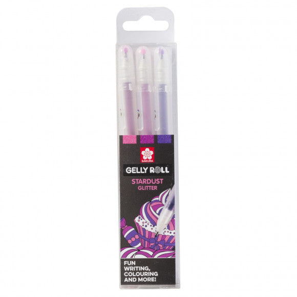Sakura • gelly roll gelpen stardust glitter sweets 3stuks