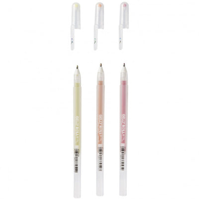 Sakura • gelly roll gelpen stardust glitter happy 3stuks