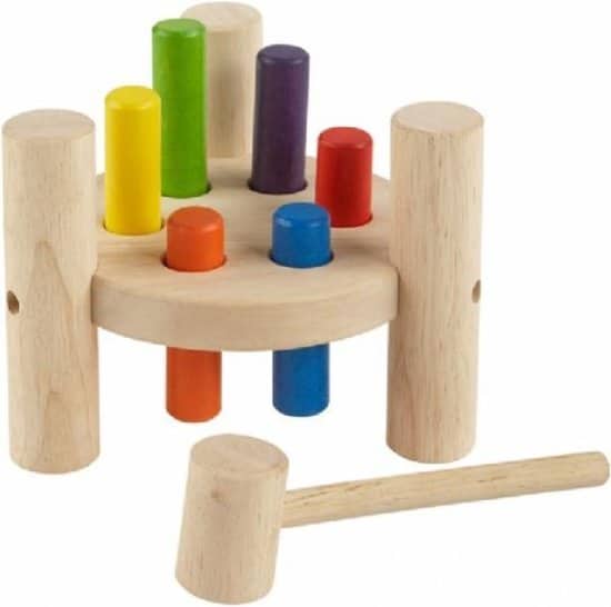 Jonotoys primi passi hamerbankje van hout