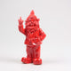 Stoobz design stoobz polystone beeld kabouter f*ck you rood 16x12x32cm