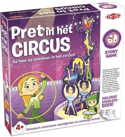 pret in het circus spel, ga mee op avontuur in het circus