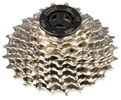 Primax e cassette 9 speed 11-25t zilver in doosje