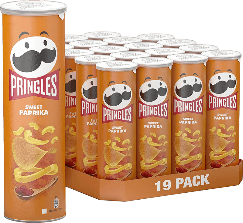 Pringles paprika (19x 165gr)