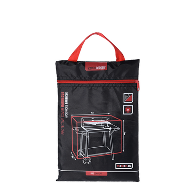 Pro garden bbq afdekhoes 95x75x50 cm zwart