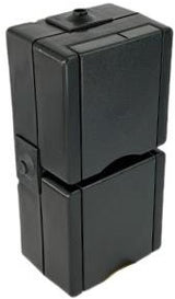 Enzo proaqa kopp swd opbouw stopcontact ra dubbel verticaal - 4628410 - afbeelding 2