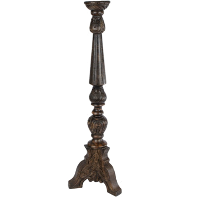Kandelaar kathedraal hout 78 cm | 4 stuks
