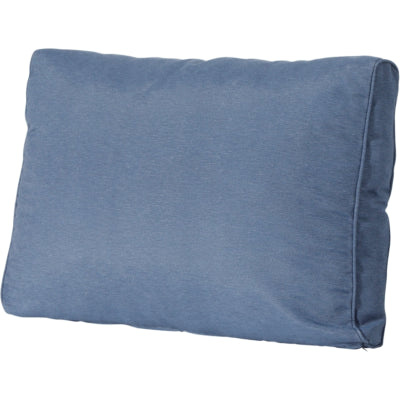 Madison rugkussen panama blauw 60 x 40 cm | 6 stuks