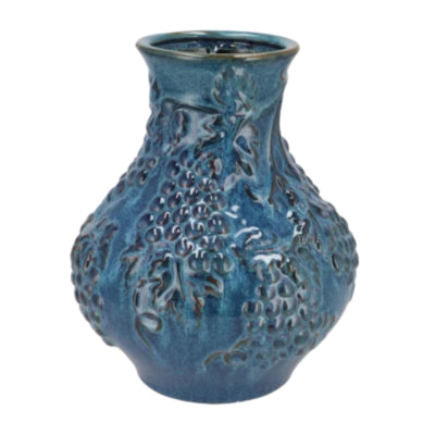 Daan kromhout vaas grape blauw 27 cm | 4 stuks