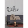 Woood bepurehome schaal joah metaal zwart 35 cm | 4 stuks