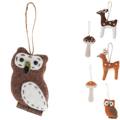 Hanger herfst 12,5 cm 6 assorti | 72 stuks