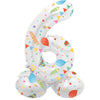 Folat folieballon staand 6 joyful party 41 cm | 20 stuks