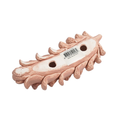 Beeld pine cone terra 21 cm | 8 stuks