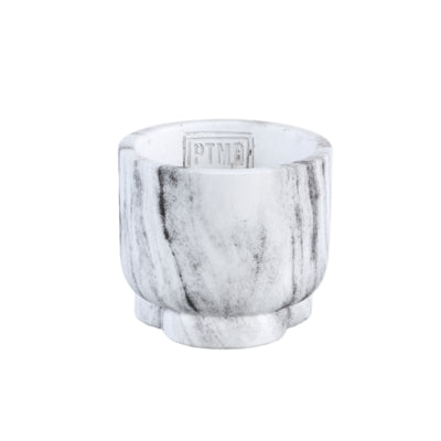 Ptmd bloempot marmy wit xs 9 cm | 12 stuks