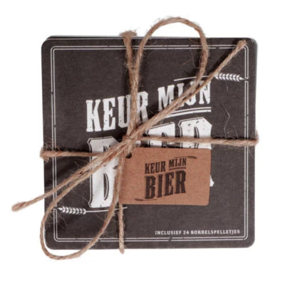 Senza bierviltjes 9,5 x 9,5 cm set van 20 | 12 stuks