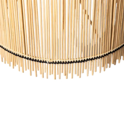 Hkliving (r) lampenkap cone bamboe 45 cm | 2 stuks