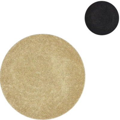 Decoratiebord melamine shine zwart goudkleurig 28 cm 2 assorti | 18 stuks